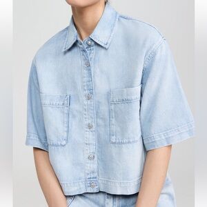 rag & bone Ultra Featherweight Lenna Top, excellent condition